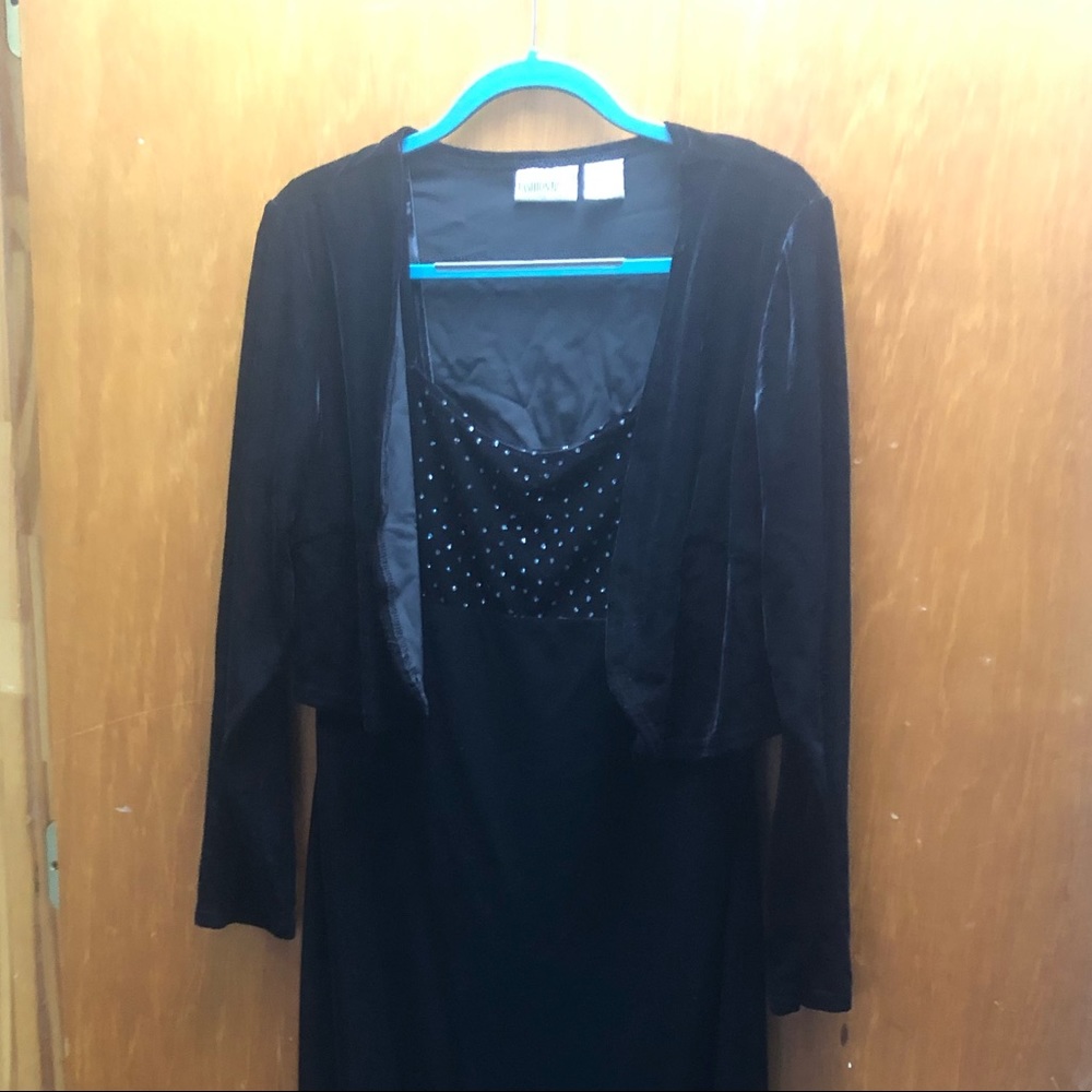 Velour Dress Set